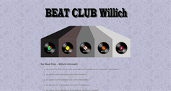 Desktop Screenshot of beat-club-willich.de